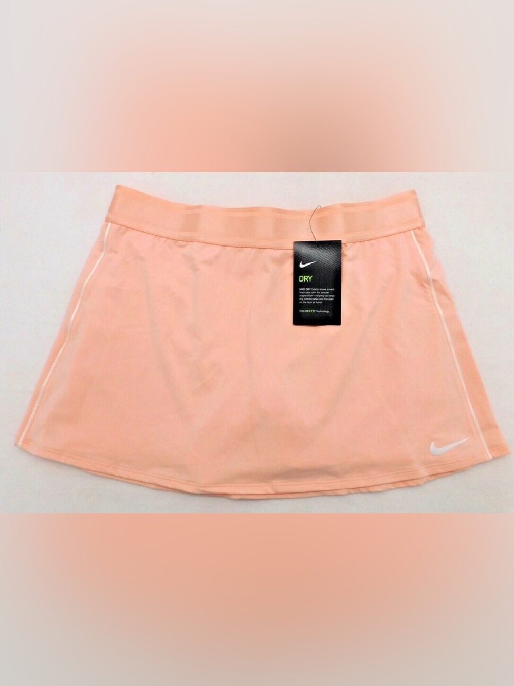 Nike Peach Athletic Skort with White Trim